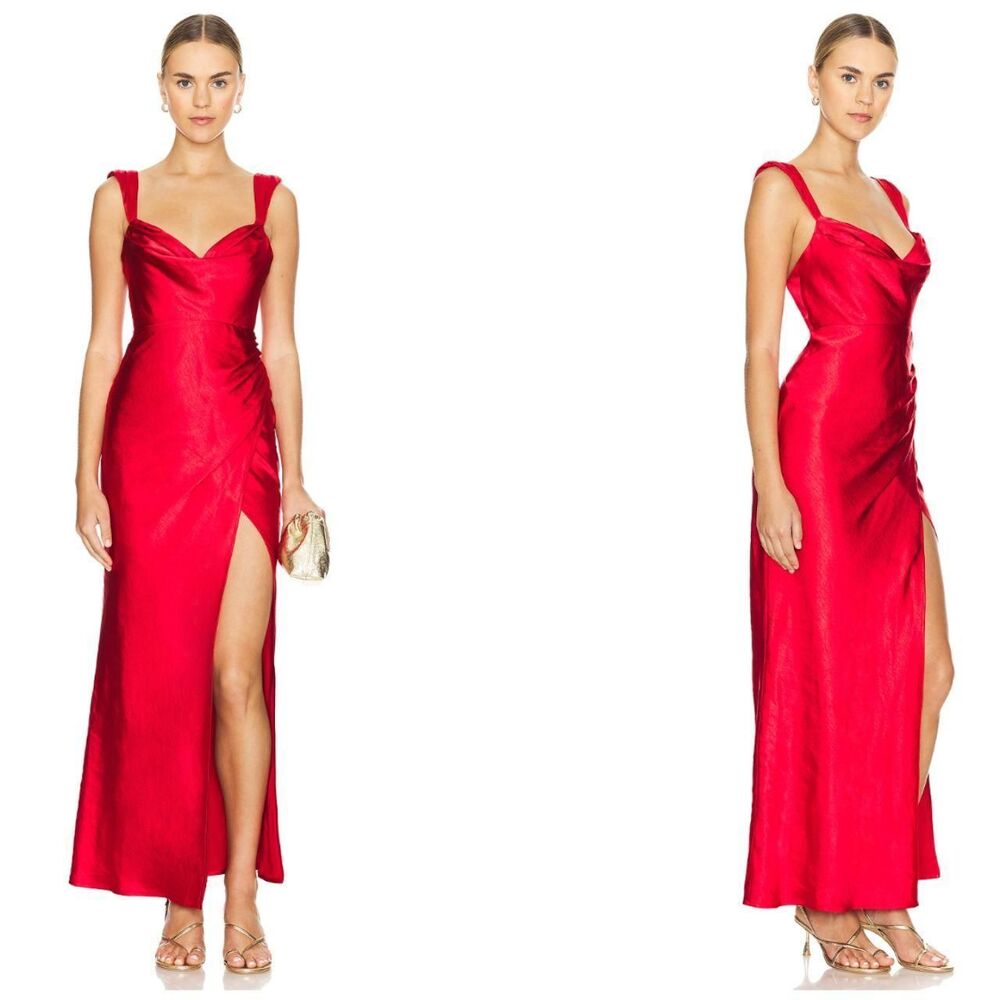 Runaway the Label Havanna Red Dress